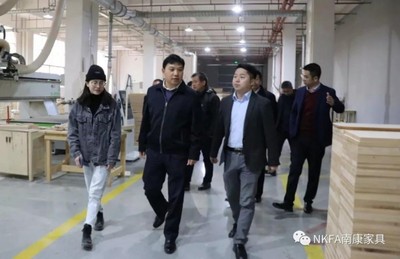 廣西扶綏縣考察團到南康考察家具產(chǎn)業(yè)發(fā)展情況