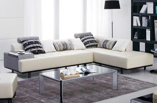 顧家真皮沙發(fā)裝修效果圖